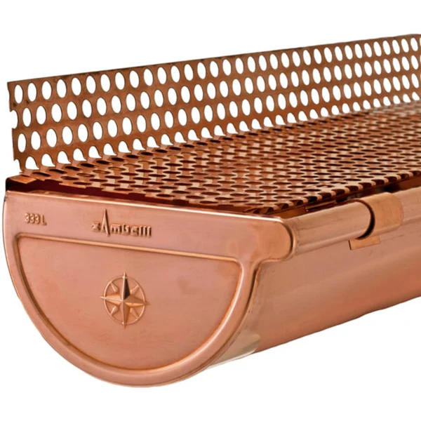 Copper gutters premium Lincoln NE