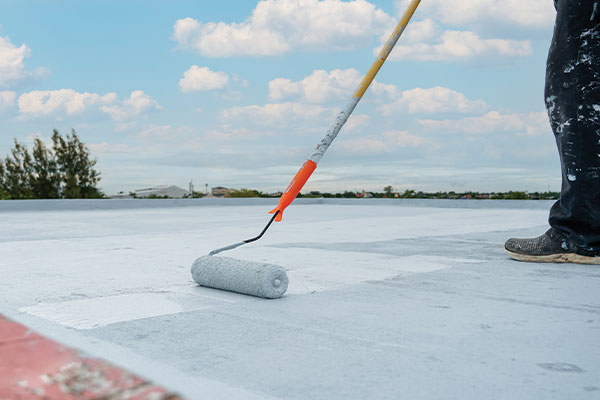 Roof coatings silicone acrylic commercial roofing Nebraska