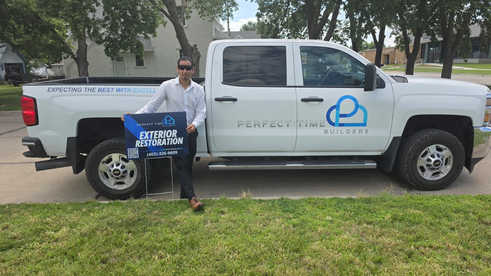 Perfect Time Builders roofing and exterior work