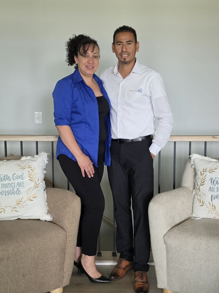 Geovany Sanchez and Veronica Sanchez - Founders of Perfect Time Builders