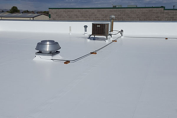 Roof coatings silicone acrylic flat roof Lincoln NE